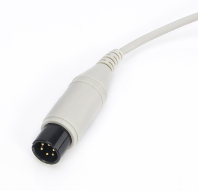 兼容金科威6针一体化五导按扣式重复性心电联线