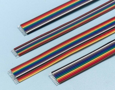 多Pin彩排线导线Pin数可定制彩色并线电子线LED板 PCB线路板连接线